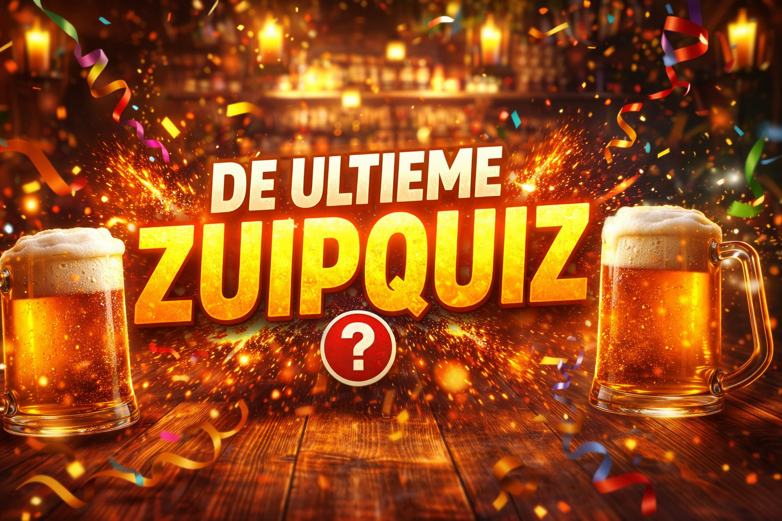 Omslagafbeelding De Ultieme Zuipquiz